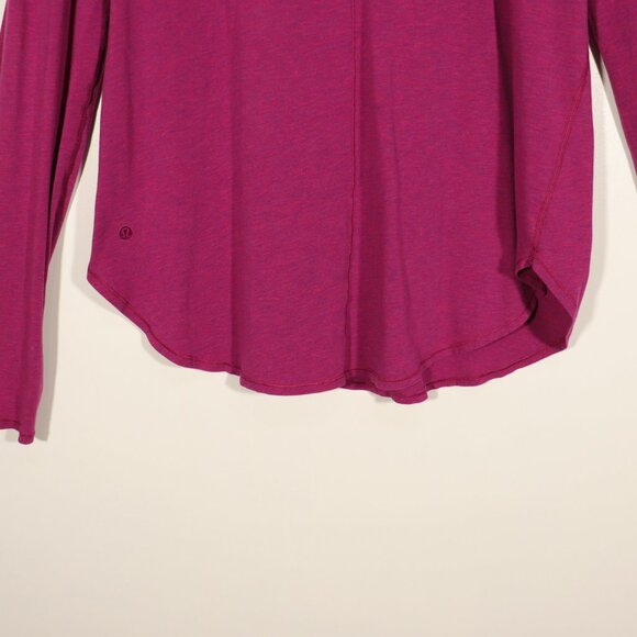 EUC Vintage Lululemon Long Sleeve Shirt Size 8 - Picture 9 of 9
